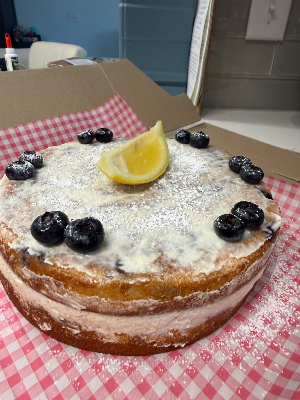 Lemon Blueberry Cake